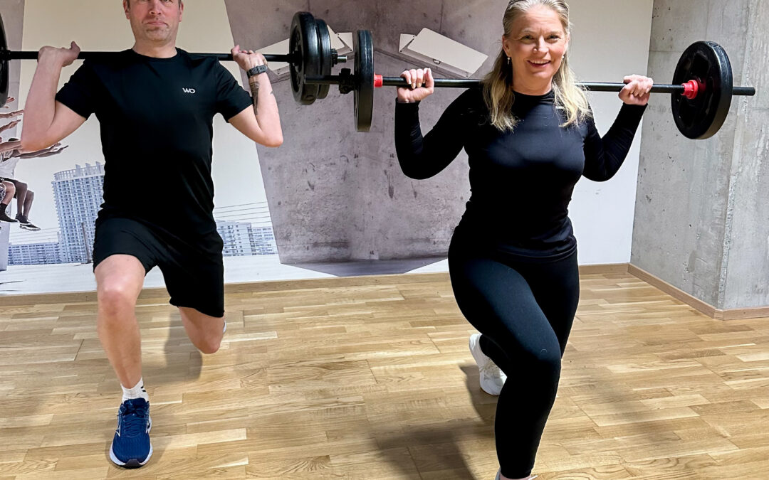 Treningen er Elisabeth og Runes kvalitetstid