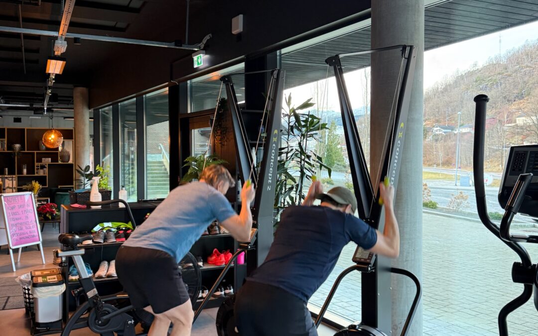 Stakemaskinen er Skjalg sin favoritt